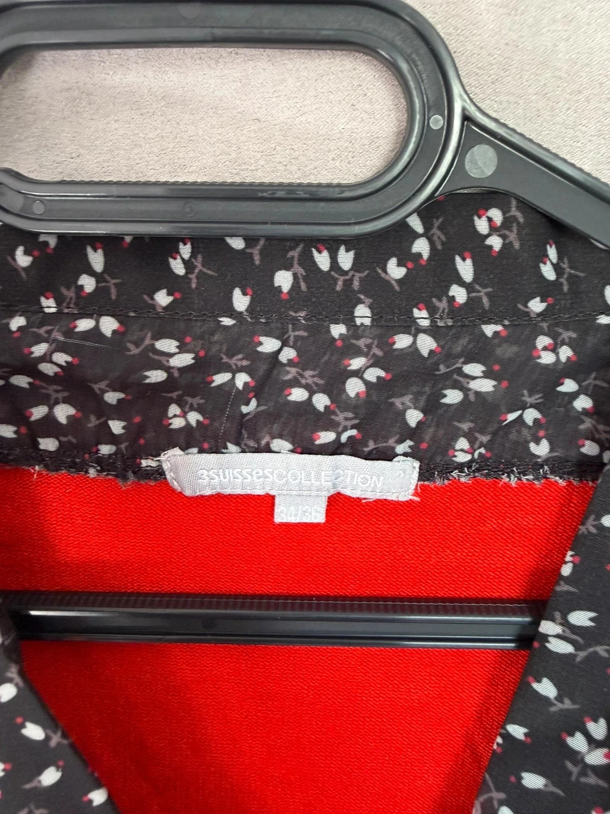Rode fijne trui maat 34/36 – photo 2